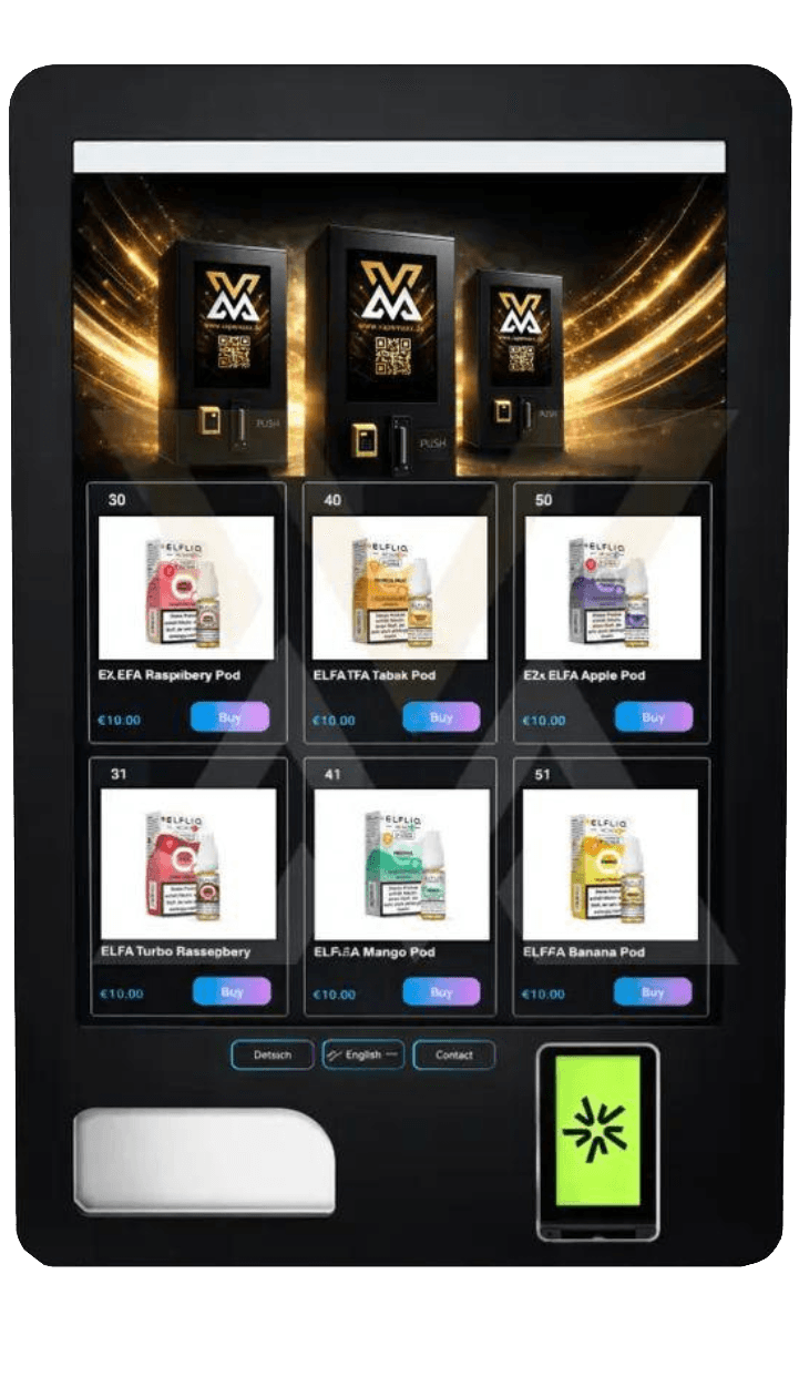 E-Zigaretten Automat von UBKT